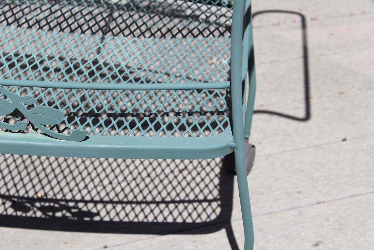 Iron Patio Bar Cart EBTH